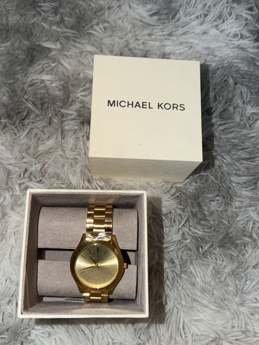 Michael Kors Gold Tone Men's Bracelet Watch